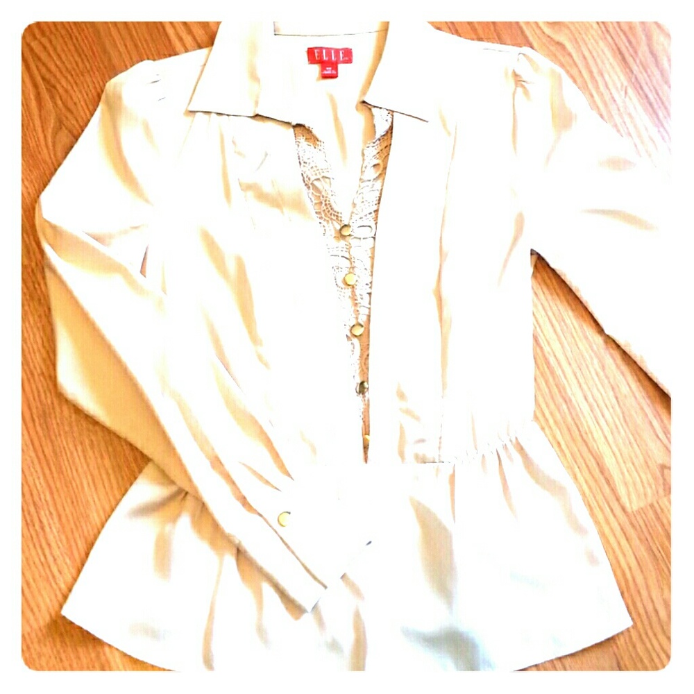 Elle blouse *blush pink*